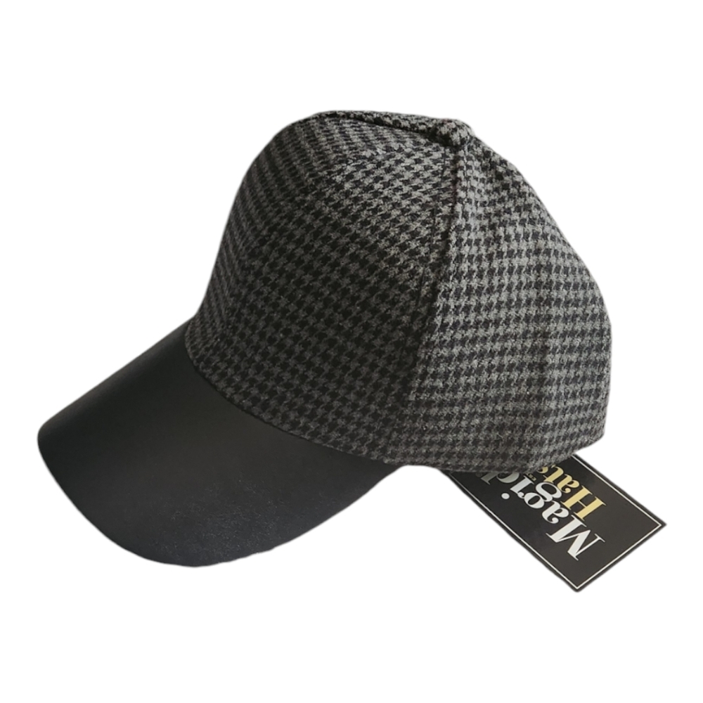 HOUNDSTOOTH HAT - Picture 3 of 3